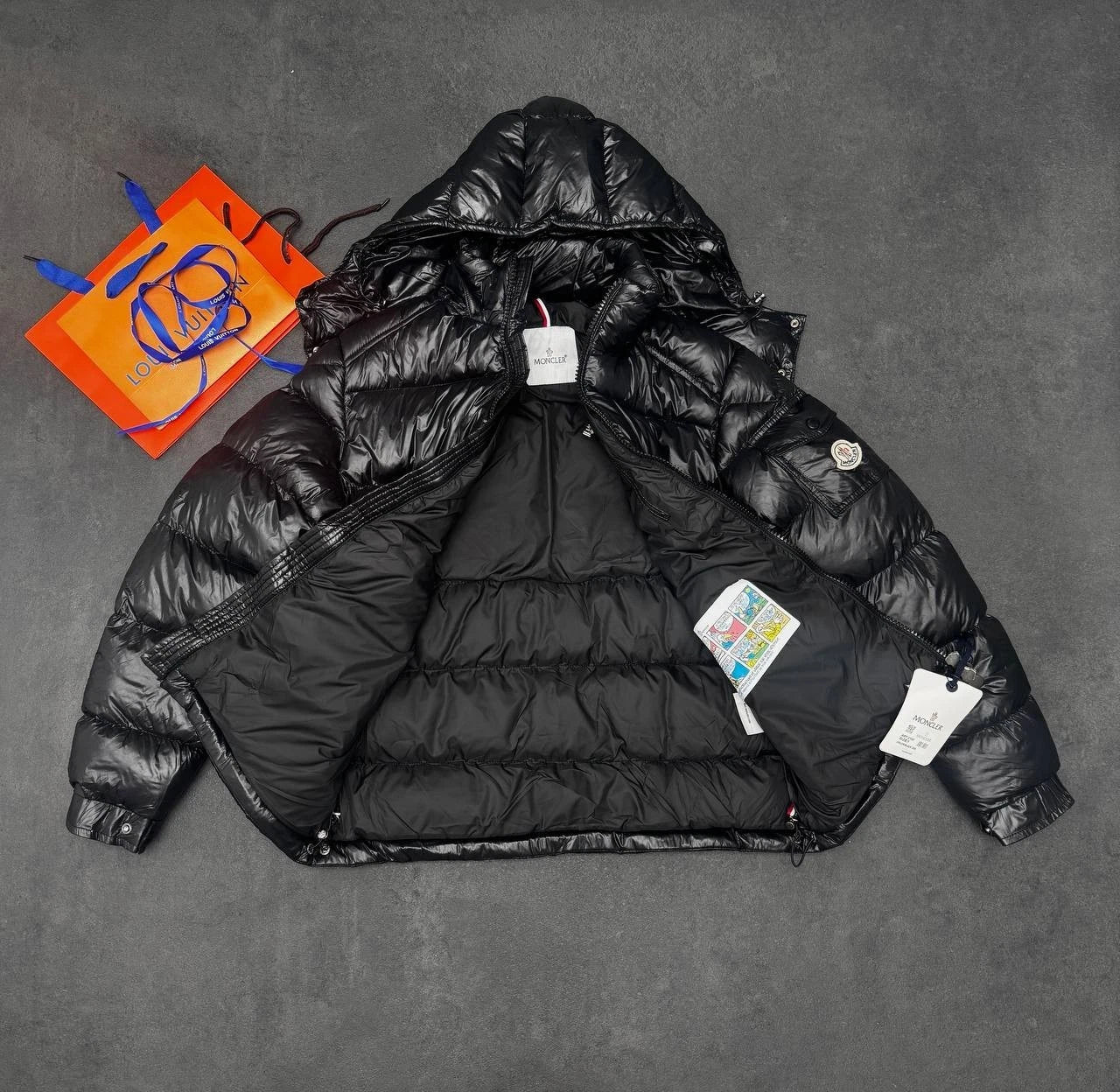 Nova Saints™ Moncler Jacket down coat with detachable hood