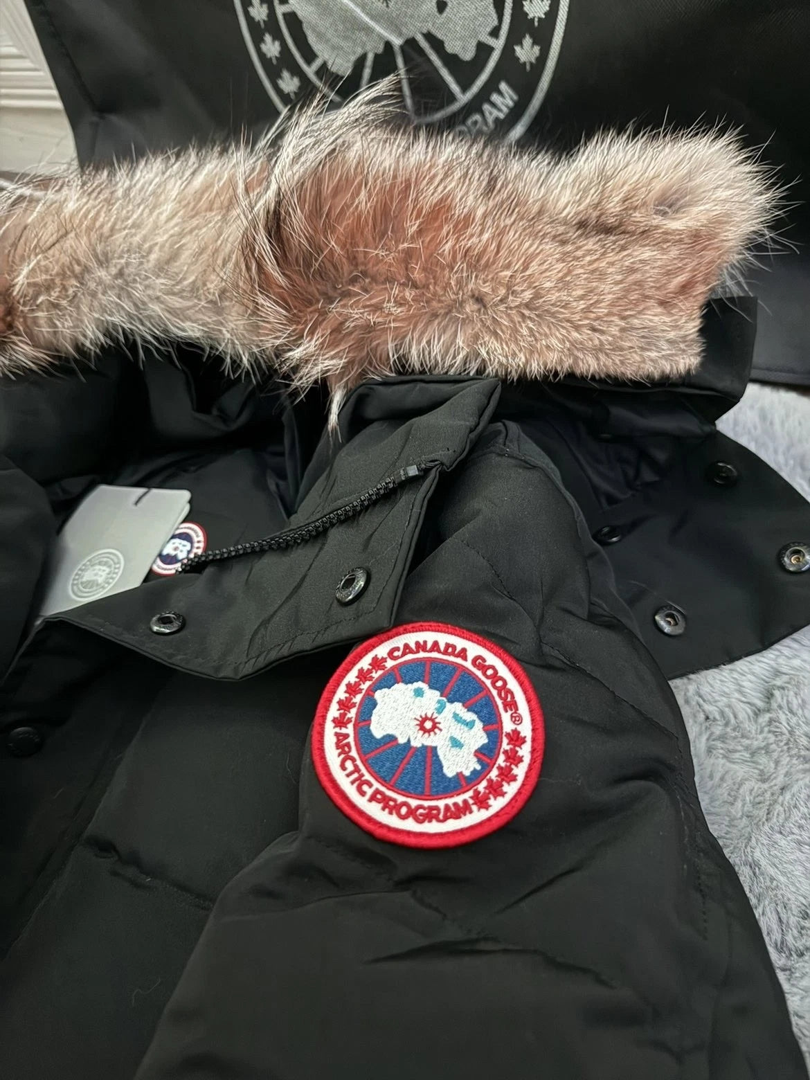 Nova Saints™ Canada Goose Red Badge Wyndham Parka Jacket