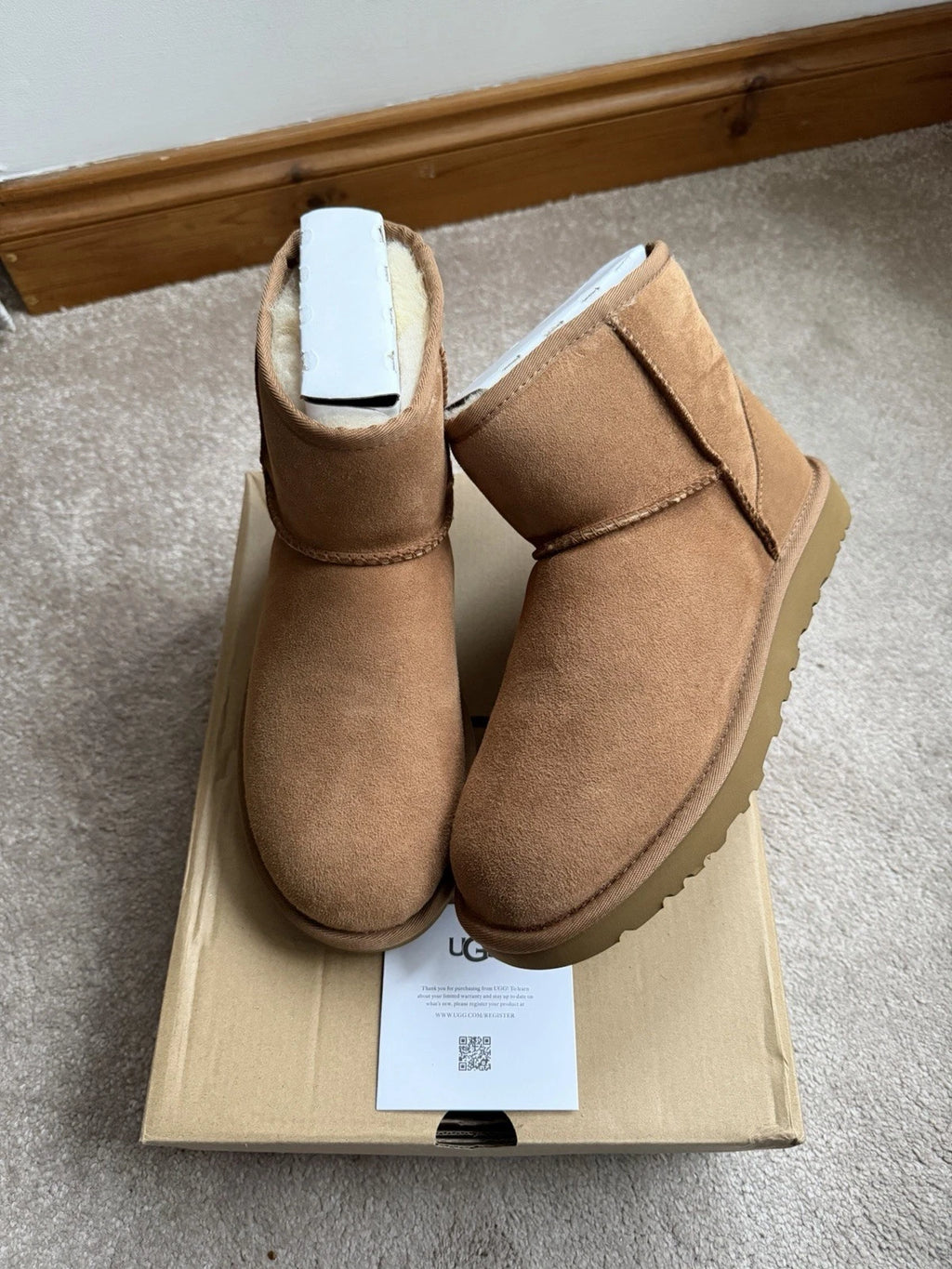 Nova Saints™ UGG Classic Ultra Mini Boot Chestnut