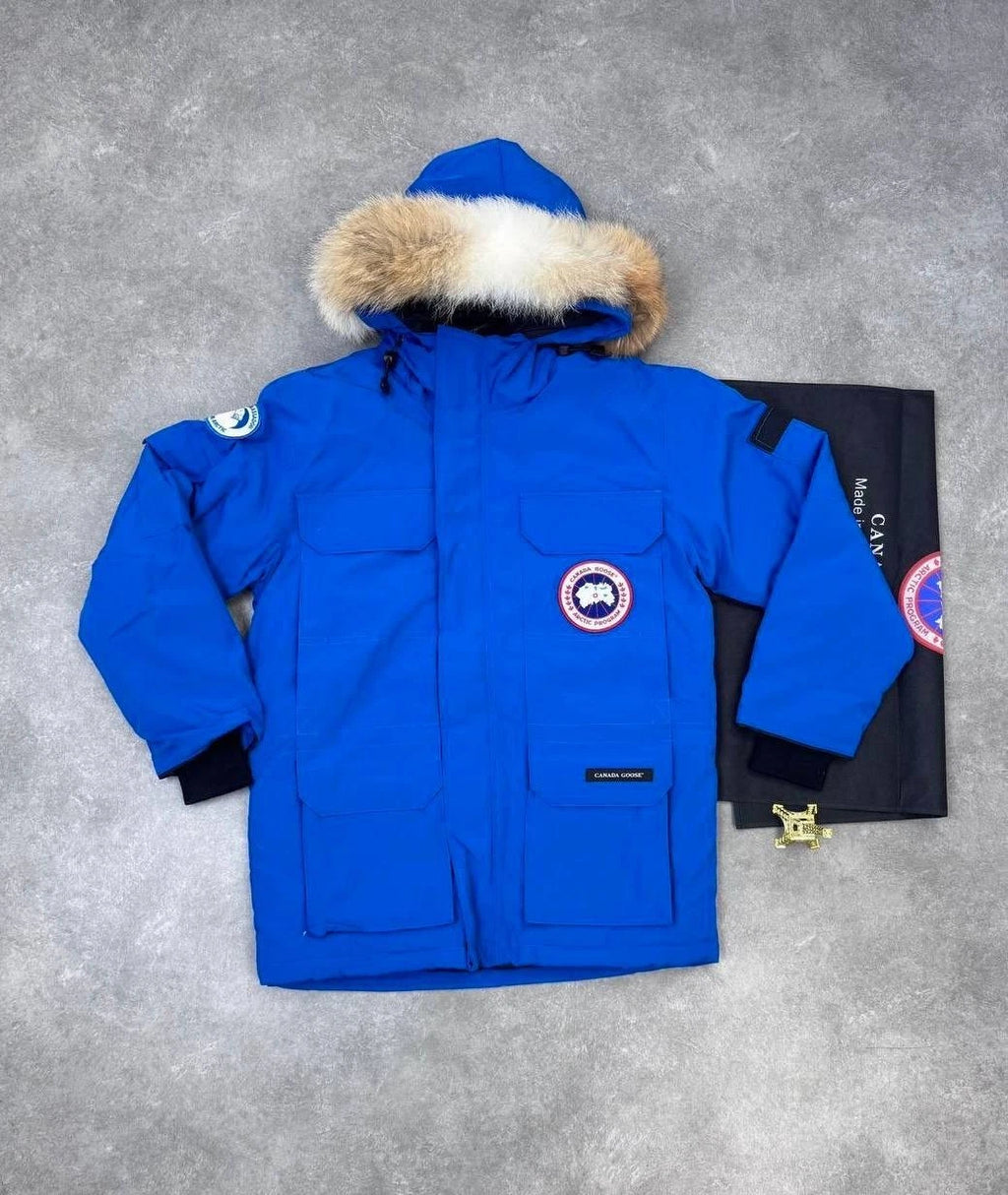 Nova Saints™ Canada Goose Puffer Fur Coat
