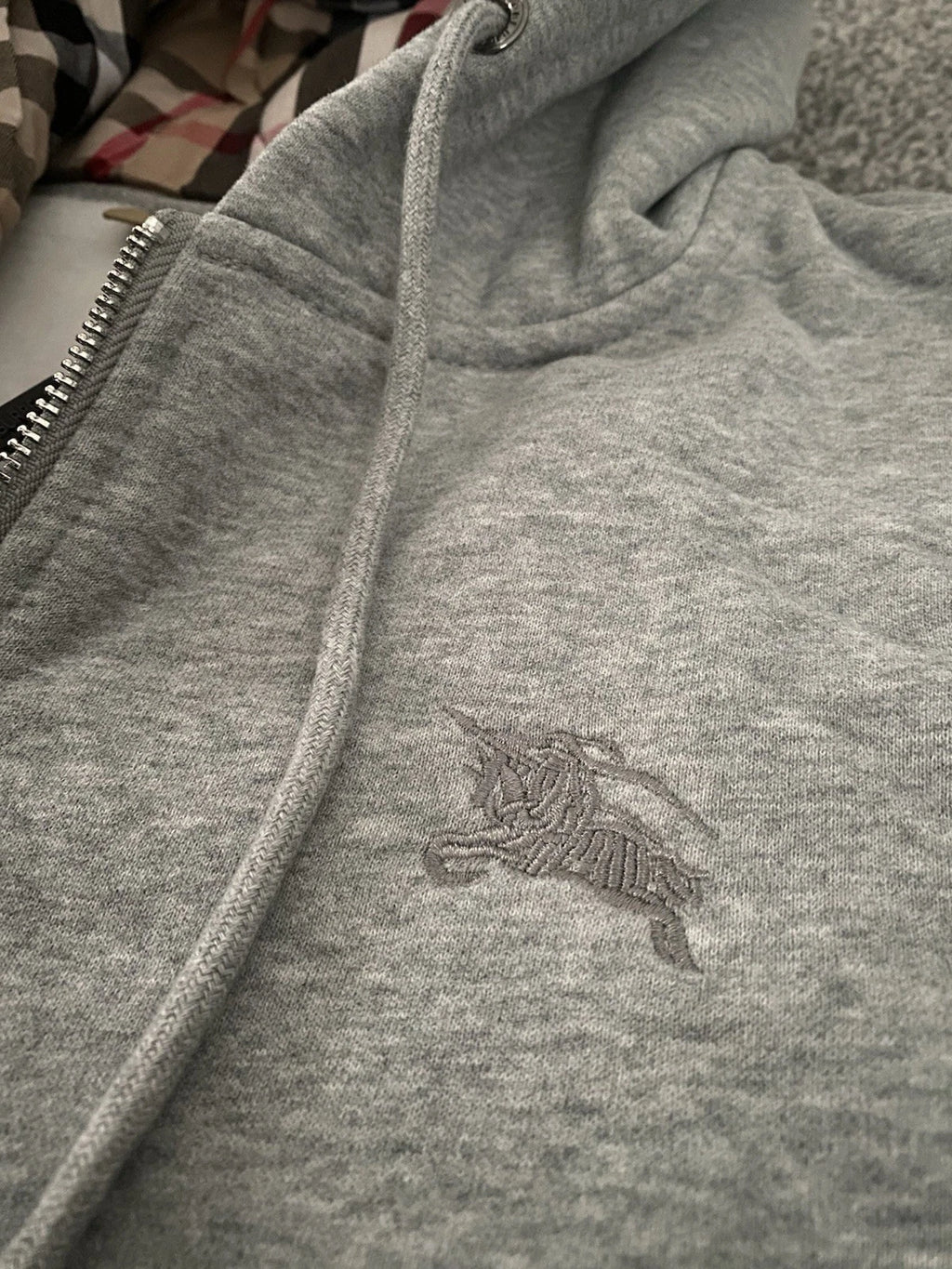 Nova Saints™ Burberry London Men's Zip-Up Hoodie Jacket